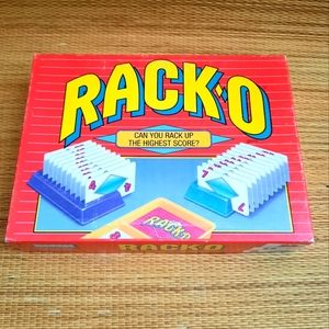 Racko- Can You Rack Up The Highest Score? Game Parker Bros. Complete- 1992
